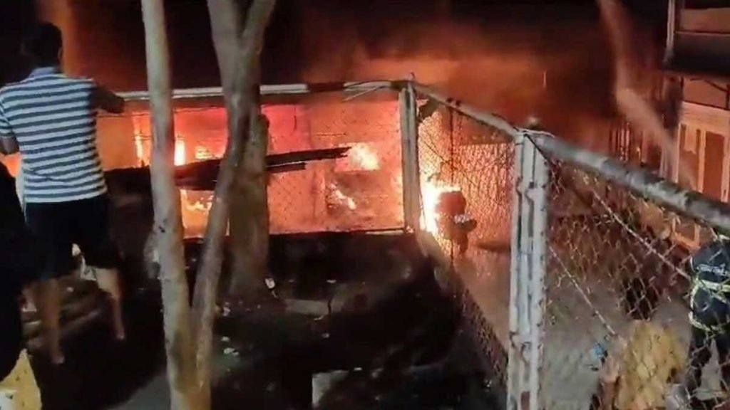 Mumbai Goregaon Fire