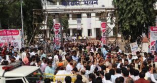 भाजपा आणि काँग्रेस कार्यकर्त्यांच्या राड्यात ९ जण जखमी