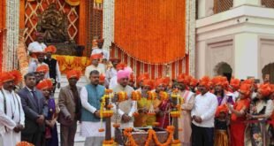 राजधानीत शिवजयंतीचा सोहळा अभूतपूर्व उत्साहात