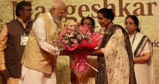 पंतप्रधान मोदी यांची आयकॉनिक पार्श्वगायिका आशाताई भोसले यांना श्रद्धांजली