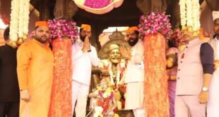 एकनाथ शिंदे यांची ग्वाही, रायगड किल्ल्यावरील पाण्याचे दुर्भिक्ष दूर करणार