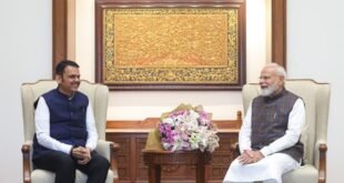 मुख्यमंत्री देवेंद्र फडणवीस यांनी घेतली पंतप्रधान नरेंद्र मोदींसह केंद्रीय मंत्र्यांची भेट
