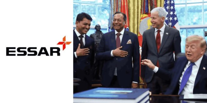 Essar Group will set up the largest steel project in US history.