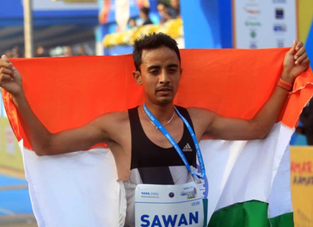 Sawan Barwal won a medal for the country in the men's marathon at the Asian Games after 44 years.