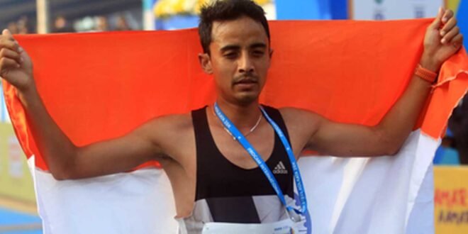 Sawan Barwal won a medal for the country in the men's marathon at the Asian Games after 44 years.