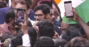 मुख्य निवडणूक आयुक्तांच्या राजीनाम्यासाठी मनसे आणि शिवसेना उबाठाच्यावतीने शिवाजी पार्कवर आंदोलन