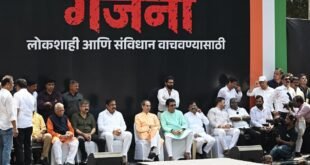 जयंत पाटील यांचा आरोप, सत्तारूढ पक्ष पुन्हा पुन्हा निवडून यावा यासाठी ज्ञानेश कुमार आणि त्यांची टीम काम करते